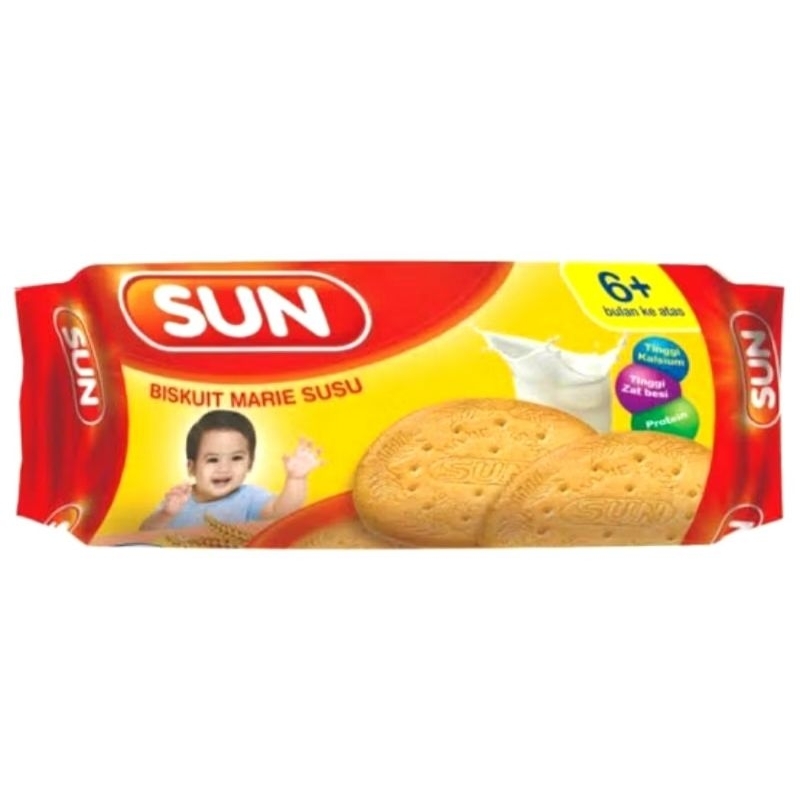 SUN BISKUIT MARIE SUSU | 80GR & 150GR