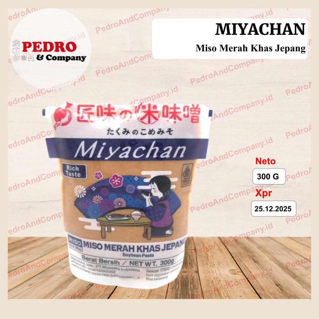 

Miko chan red miso merah khas jepang 300 gram - soup sup base miso