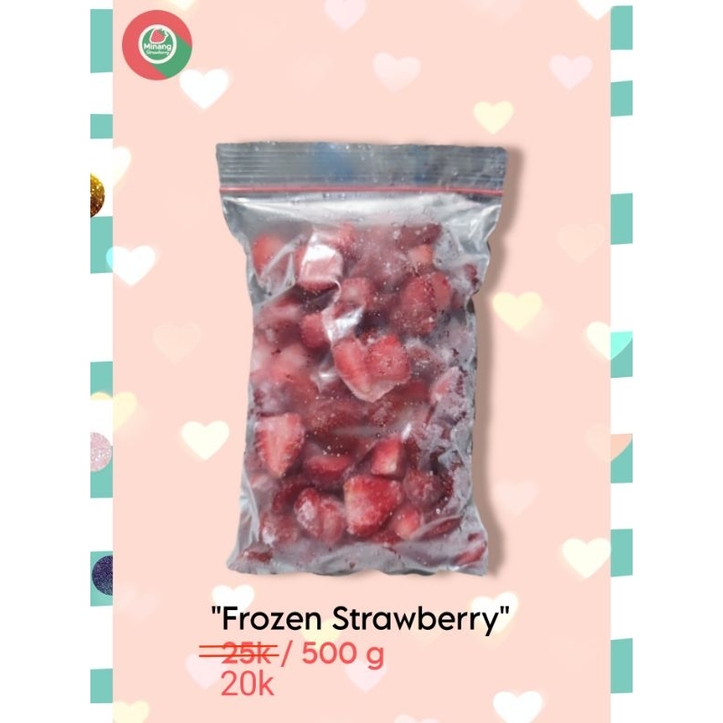 

Minang Frozen Strawberry (20k/500g)