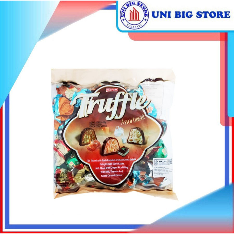 

Elvan Coklat Truffle Chocolate Double Twist Mix 400 gr