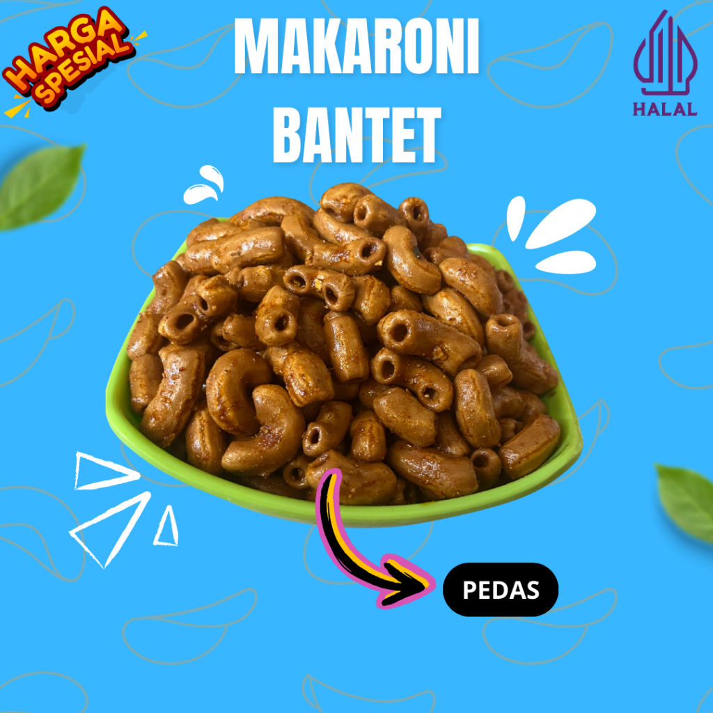 

Makaroni Bantet Pedas 100gr