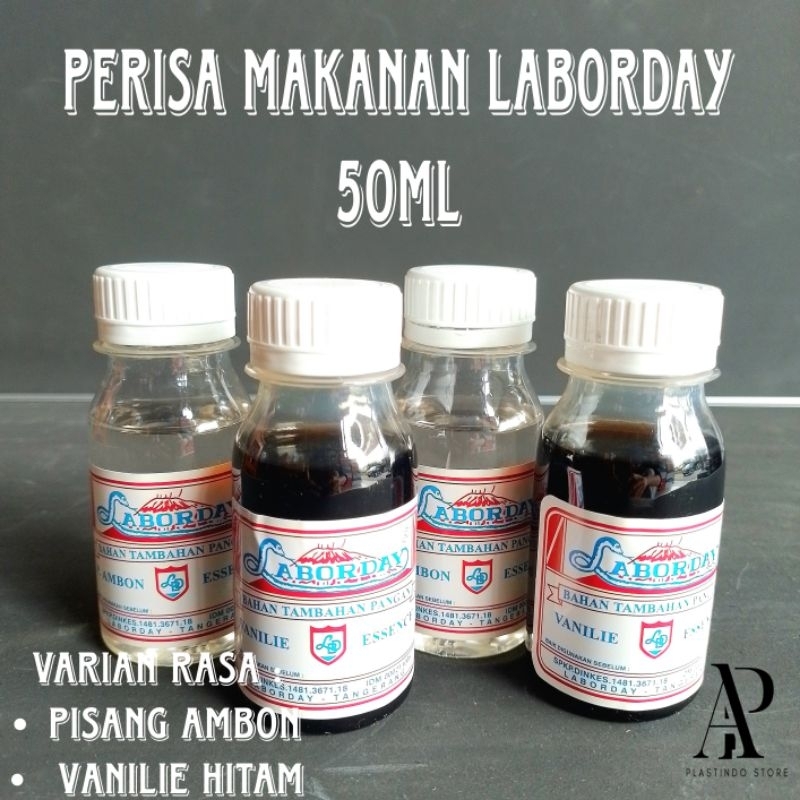 

Perisa Makanan Laborday | Pisang Ambon | Vanilie Hitam | 50ml ( Botol ) [ Original ]