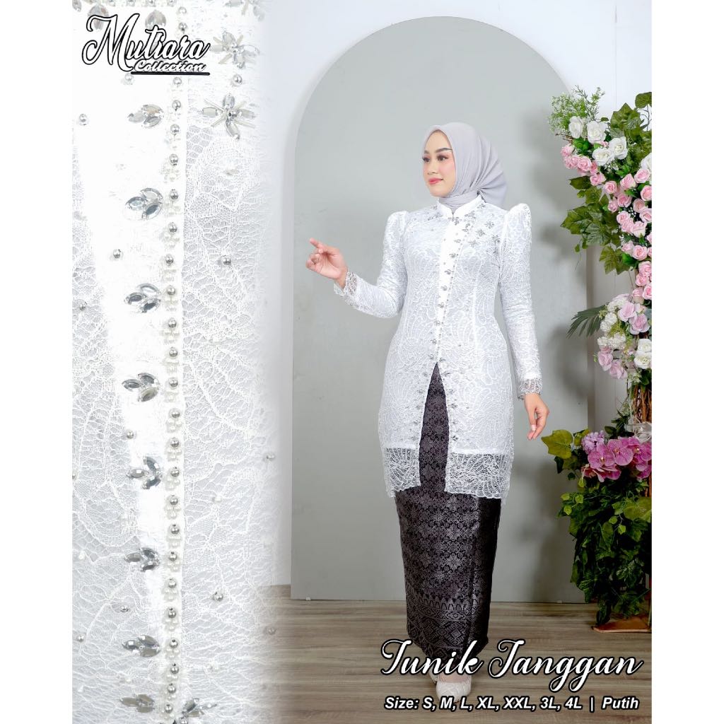 Hyo Kebaya / Kebaya Tunik Janggan / kebaya tunik payet mewah premium / set kebaya / set kebaya songk