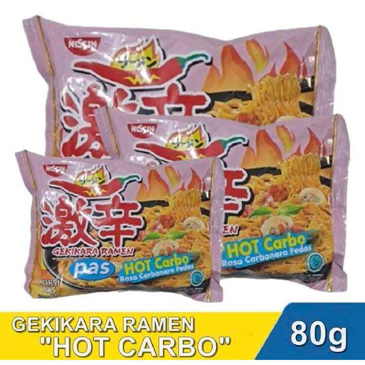 

NISSIN GEKIKARA RAMEN HOT CARBO HOT SPICY HOT CHICKEN