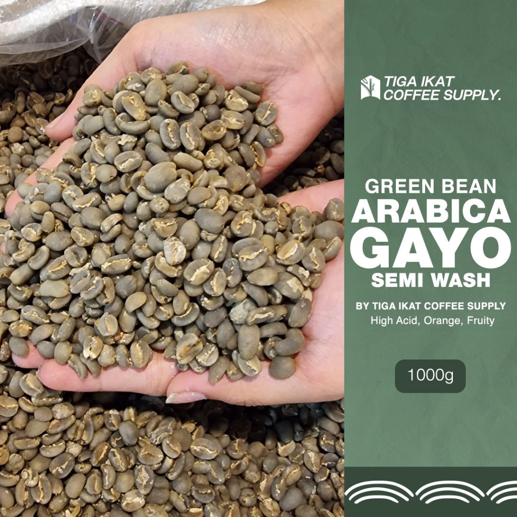 

Greenbeans / Green Bean Arabika Gayo Semi Wash / Wethull 1 kg