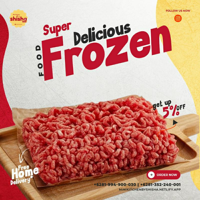 

Daging Sapi Giling 500gr
