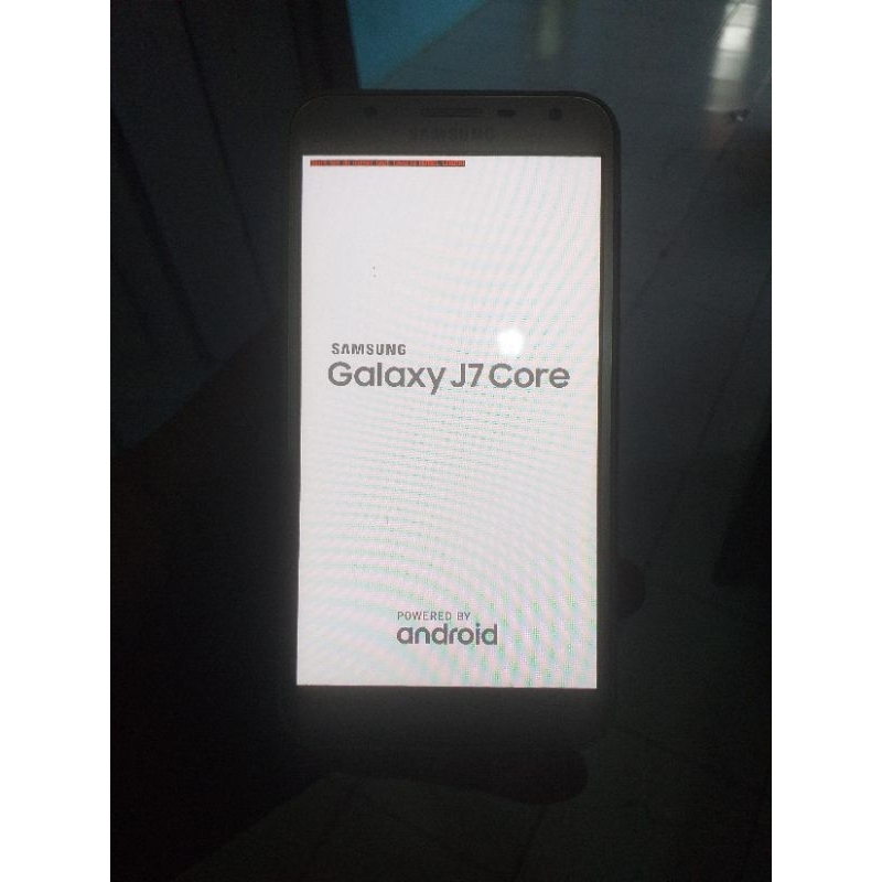 Lcd Samsung J7 / J7 core ori ( gold )