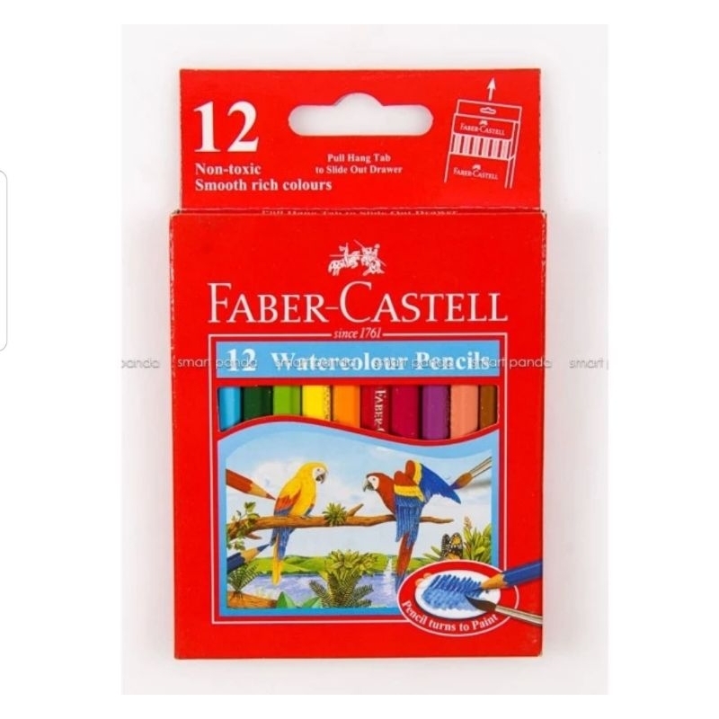 

Pensil Warna Faber Castell 12 Warna Pendek Watercolour