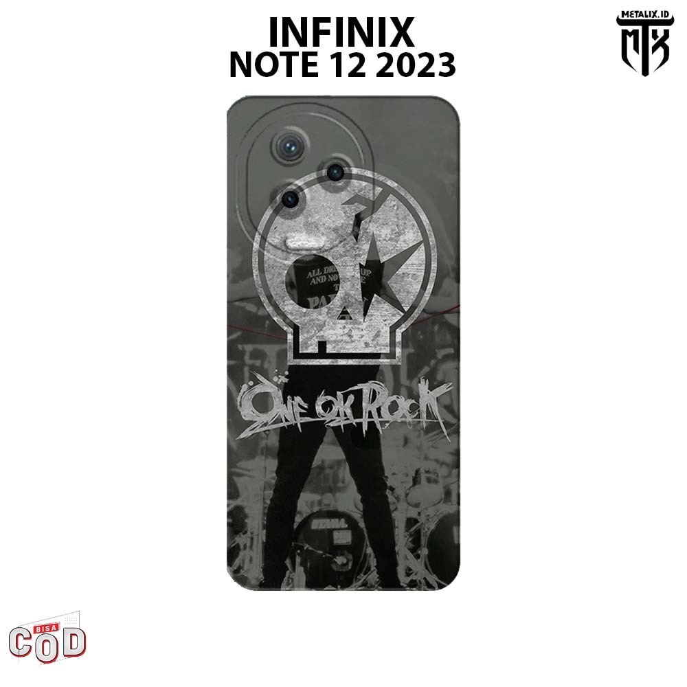 Casing INFINIX NOTE 12 2023 - Case INFINIX NOTE 12 2023 BAND ONE OK ROCK SOFTCASE PROCAMERA CASE HAN