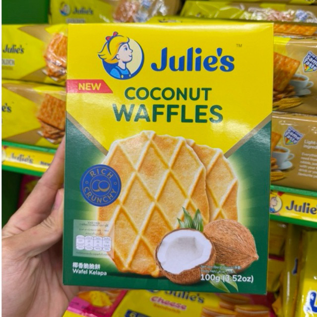 

julies coconut waffles / julies coffee waffles 100gr