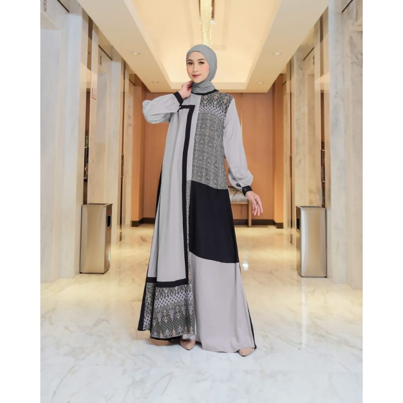 KALUNA & KALUNDRA COUPLE SET LATISZA OUTFIT bahan rayon twill gardenia