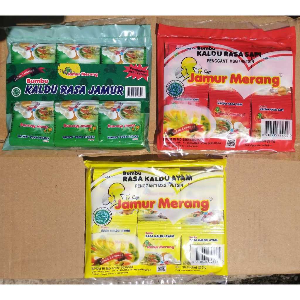 

Bumbu Masak KALDU Alami Cap JAMUR Merang Pengganti MSG Vetsin