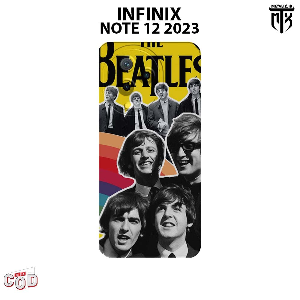 Casing INFINIX NOTE 12 2023 - Case INFINIX NOTE 12 2023 BAND THE BEATLES SOFTCASE PROCAMERA CASE HAN