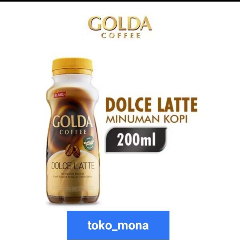 

Golda Coffee Dolce Latte/minuman kopi golda