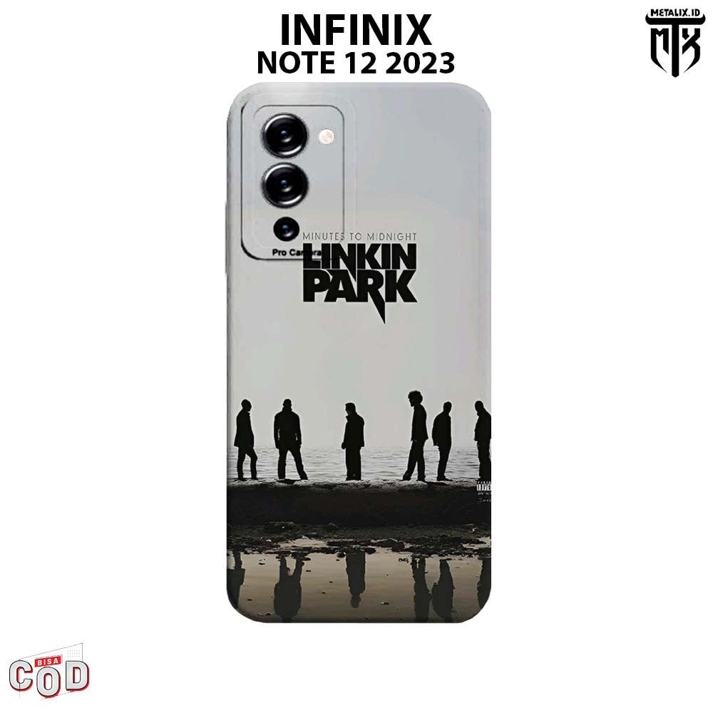 Casing INFINIX NOTE 12 G96 - Case INFINIX NOTE 12 G96 BAND LINKIN PARK SOFTCASE PROCAMERA CASE HANDP