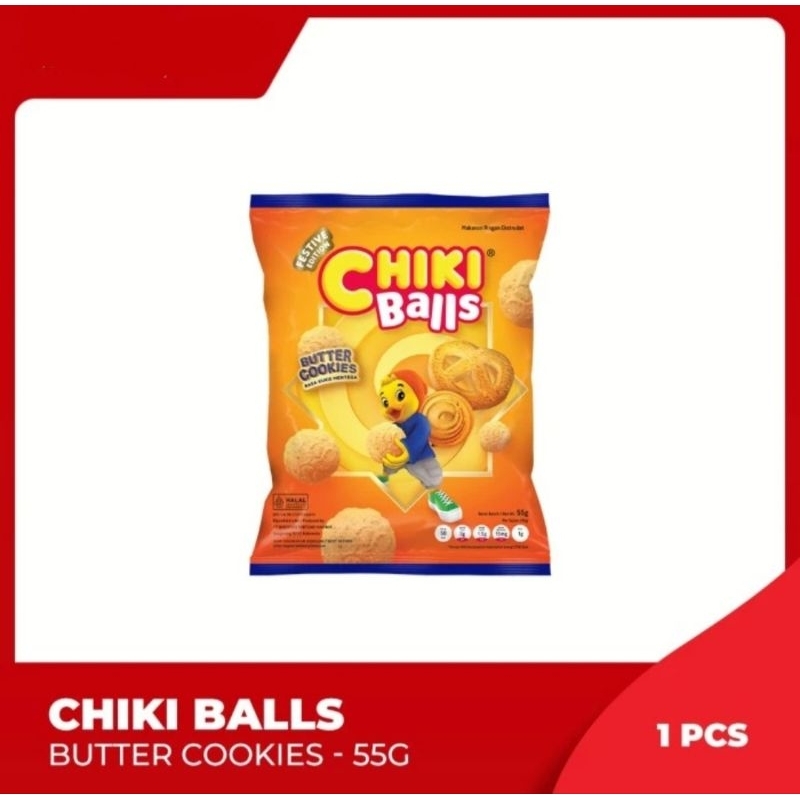 

Chiki Balls Butter Cookies (55 Gr)