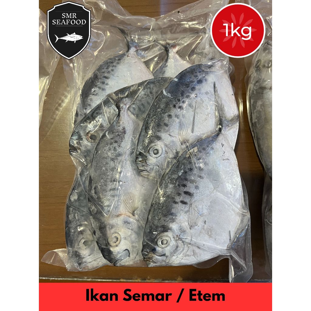 

Ikan Semar / Etem / Bagong / Ani-Ani / Moonfish | Frozen Beku Utuh 1KG