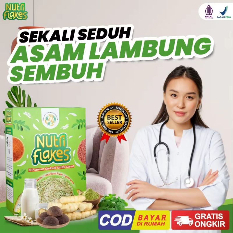 

NUTRIFLAKES ORIGINAL OBAT ASAM LAMBUNG | NUTRIFLEKS | UMBI GARUT | SUSU NUTRI FLAKES | NUTRIPLEK