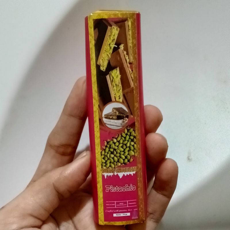 

Coklat Dubai 75g/coklat ala Dubai/coklat pistachio