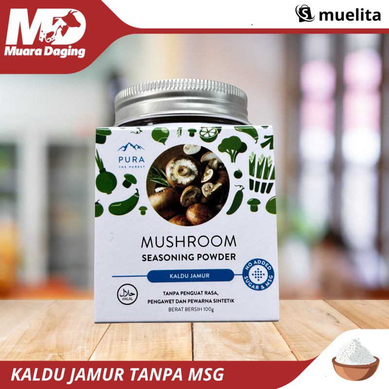 

PURA KALDU JAMUR Mushroom Seasoning 100gr - NO ADDED SUGAR & MSG