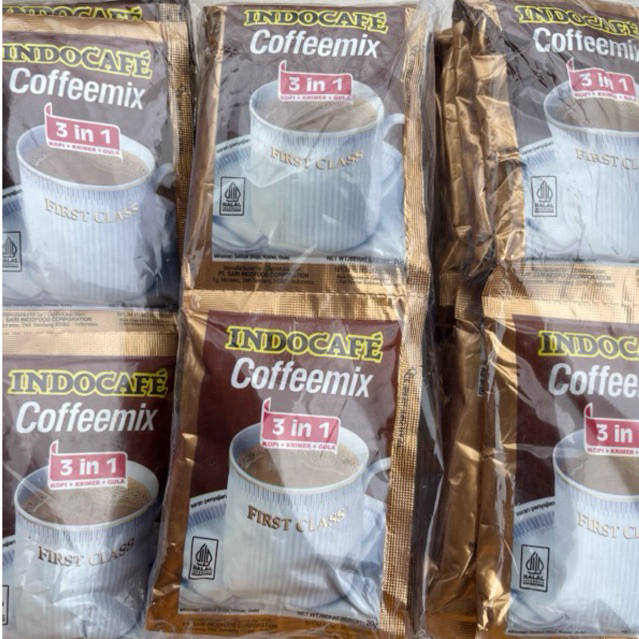 

Indocafe Coffemix 3in1 kopimix isi 10sachet