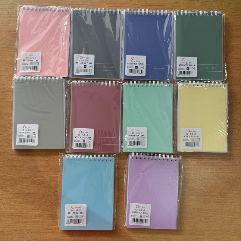 

Notebook Line Orenji A6 Spiral Atas isi 60 lembar