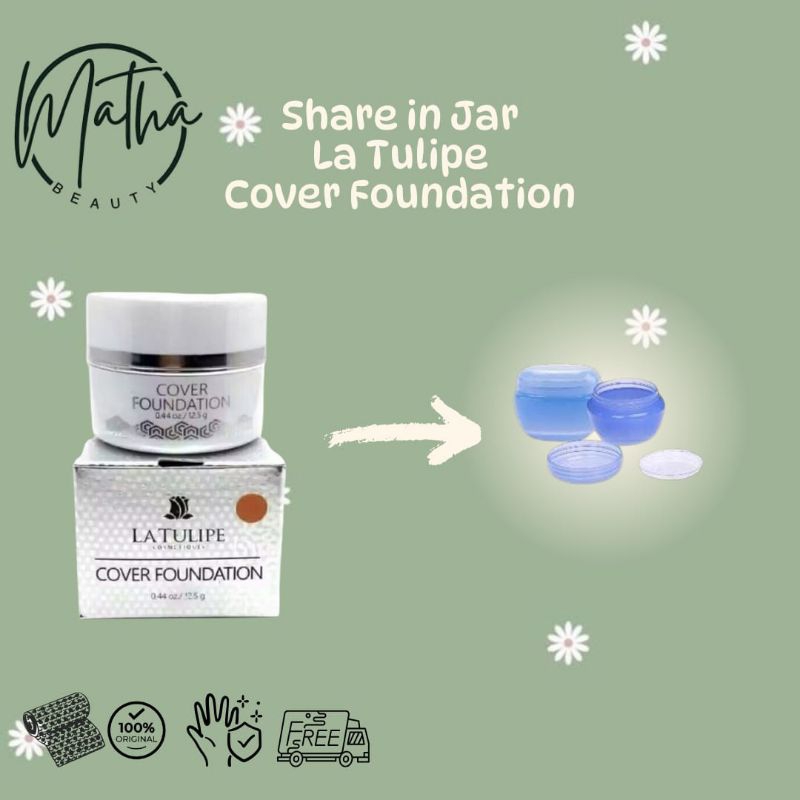 Share In Jar LA TULIPE COVER FOUNDATION