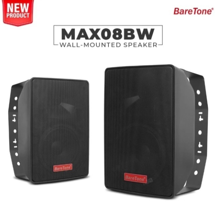 Speaker Pasif 8 Inch Baretone MAX08BW Original
