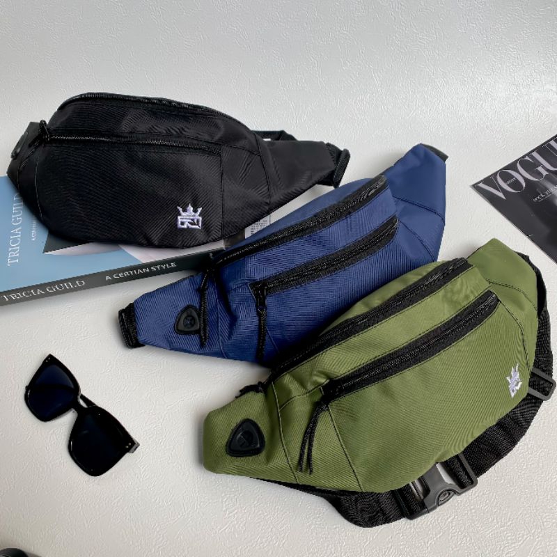 Tas Selempang Pria Distro Waistbag Pria Distro Tas Pinggang Pria Distro Oval Frofficial