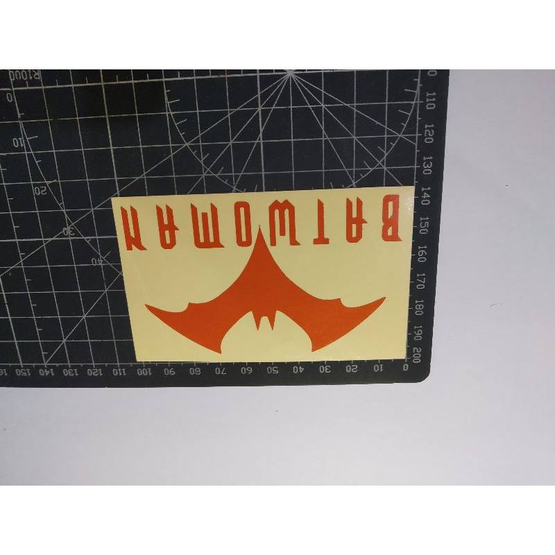 

stiker cutting batwoman