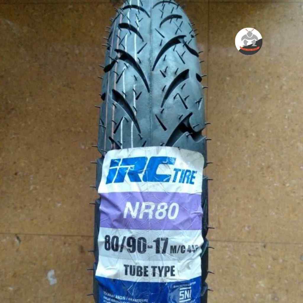 Ban Motor IRC NR 80 size 80/90 R17 - Tubeless Ban Belakang  Supra x 125, Revo,Blade 125,  Jupiter Z1