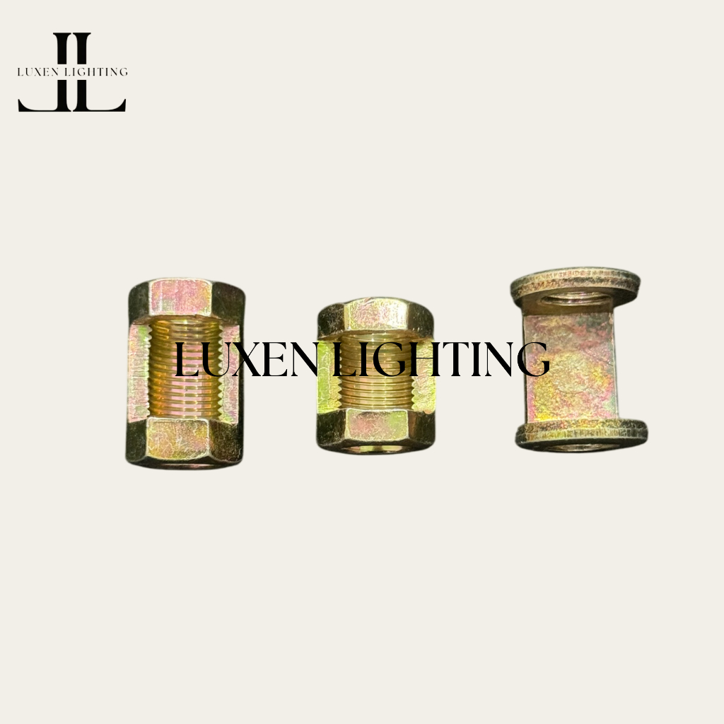 Sparepart Lampu Hias Baut C Untuk Pipa Longdrat Drat 14 & 17