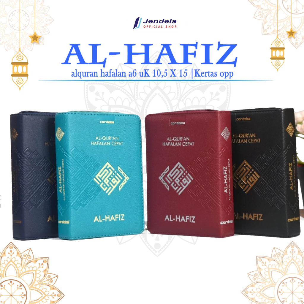 Alquran Al-Hafiz A6 Jaket Resleting Mushaf Hafalan Cepat By Cordoba