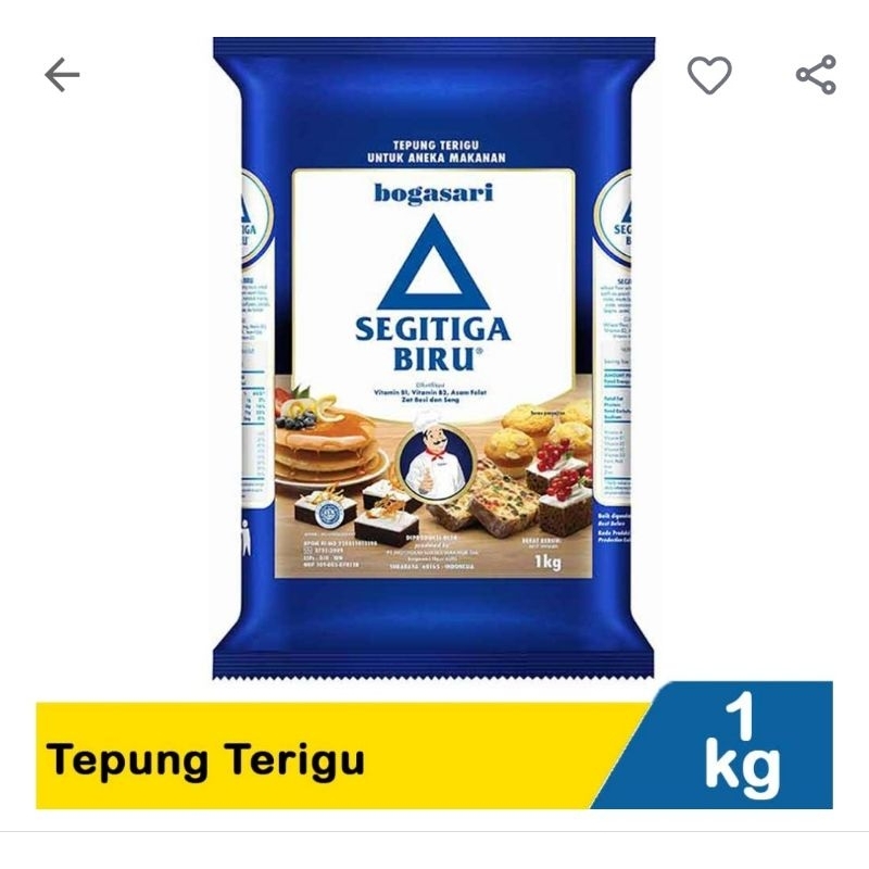 

Tepung segitiga biru premium