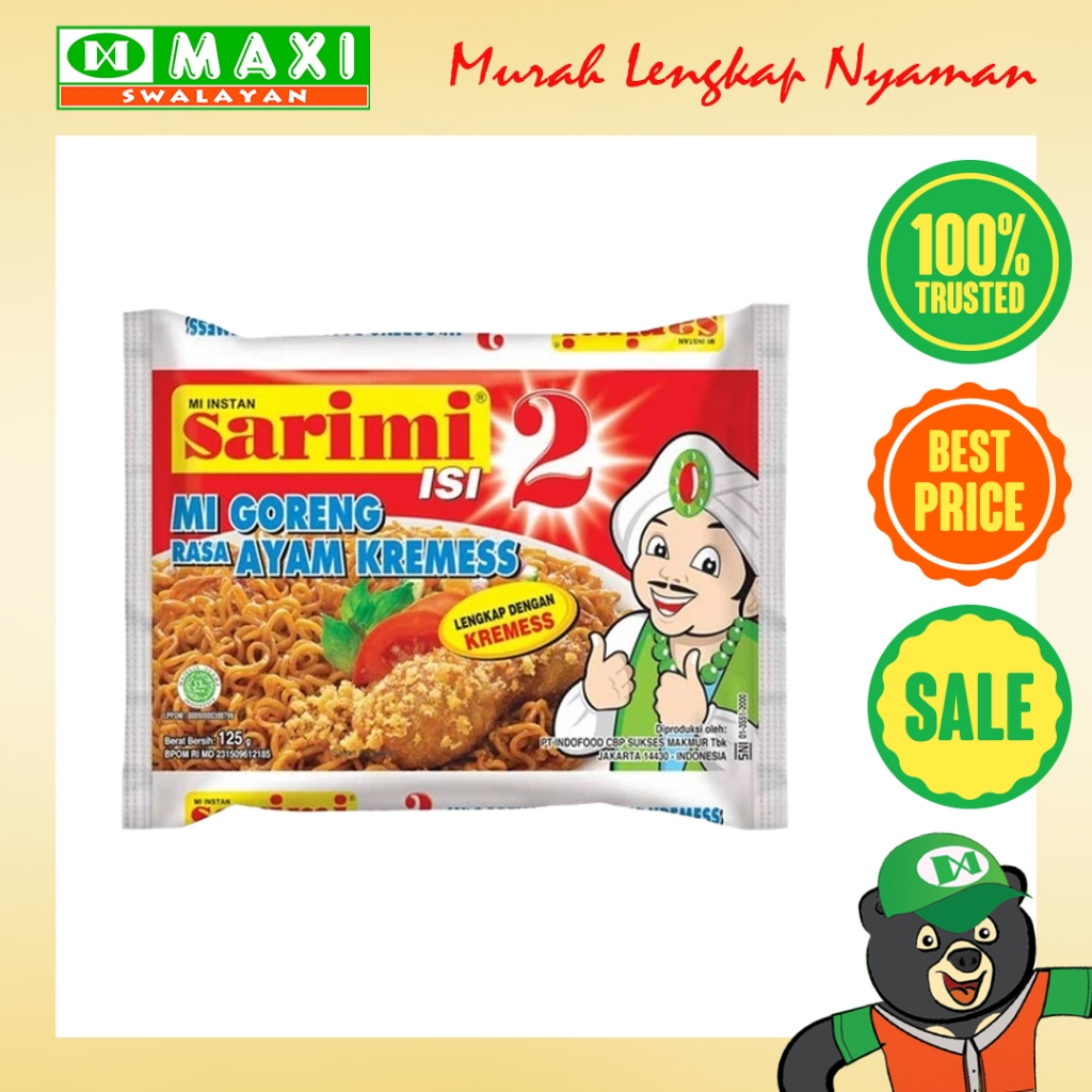 

Sarimi isi 2 Ayam Kremes 125gr