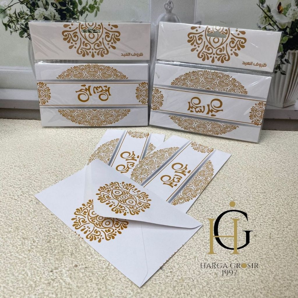 

AMPLOP LEBARAN 1 SET 10 PCS SEDANG 9 CM X 16 CM MN-1161 AMPLOP IDUL FITRI THR LEBARAN