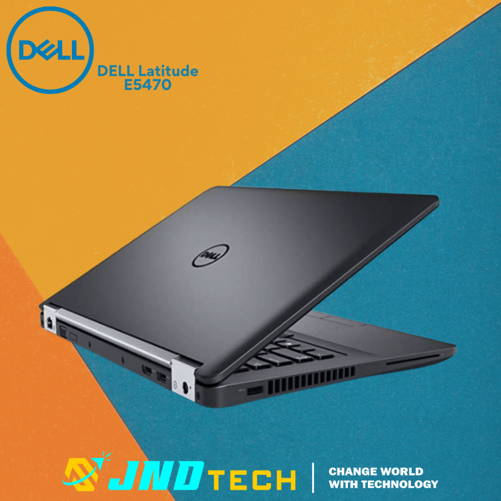 Laptop Second Like New Dell Latitude E5470 Murah Intel i5 GEN8 RAM 8GB SSD 256GB