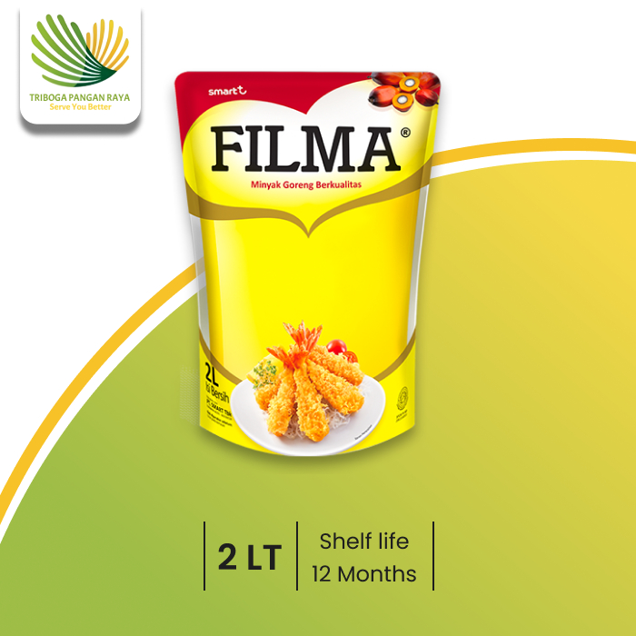 

Minyak goreng Filma 2 Liter 1 Dus isi 6 Pouch