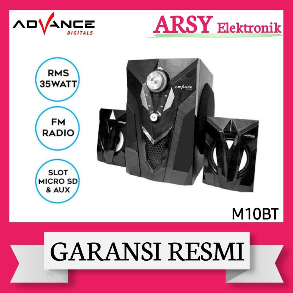 SPEAKER DIGITAL ADVANCE M-10BT/ADVANCE AUDIO DIGITAL M-10BT GARANSI RESMI