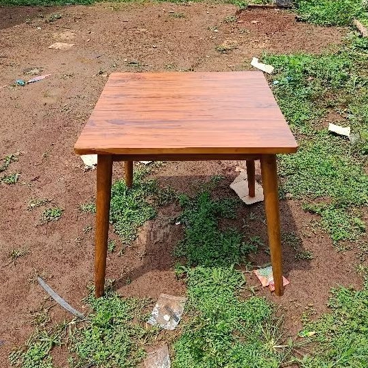 Meja Makan Kayu Jati Perhutani