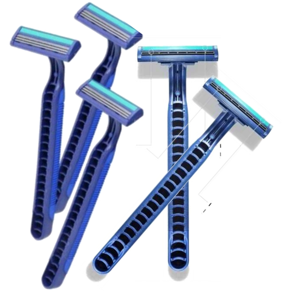 / 5 pcs   PISAU CUKUR DISPOSABLE / ALAT CUKUR KUMIS DAN JENGGOT /  ALAT CUKUR RAZOR / PISAU CUKUR BI