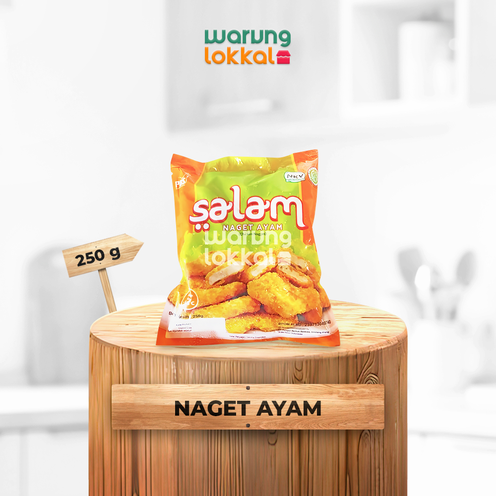 

Naget Ayam Salam 250g - Warung Lokkal