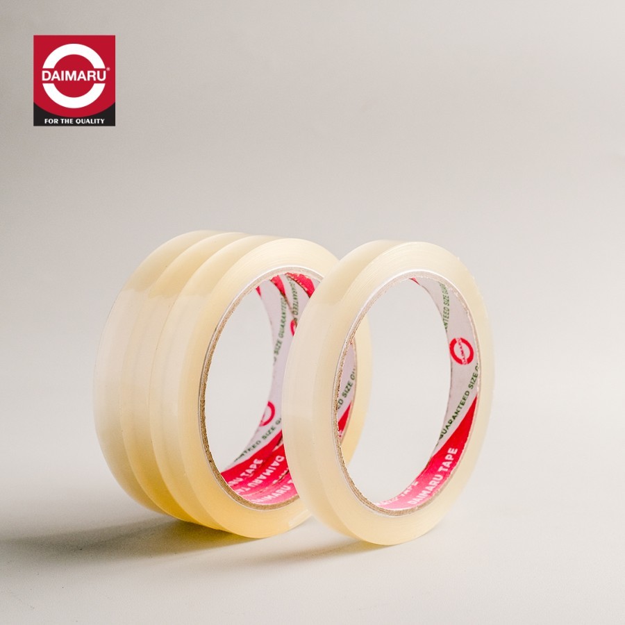 

Isolasi Selotip Bening Daimaru Tape 12mm x 72Yard