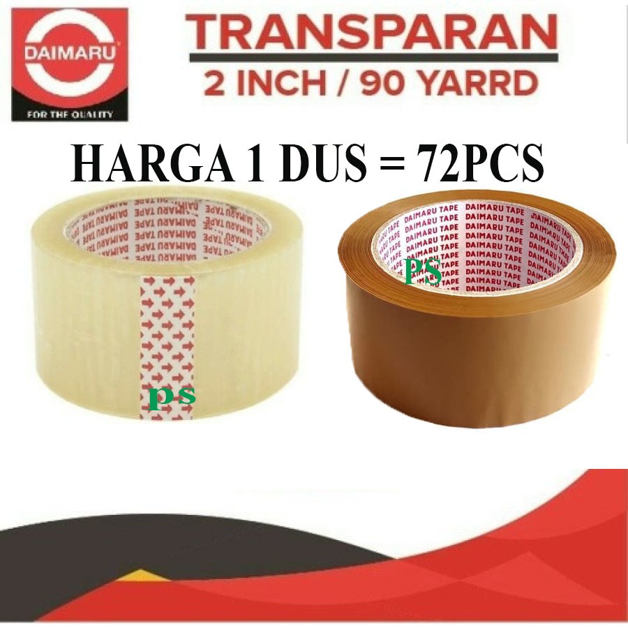 

1 DUS Lakban OPP DAIMARU Solatip Isolatip 2 Inc 48mm