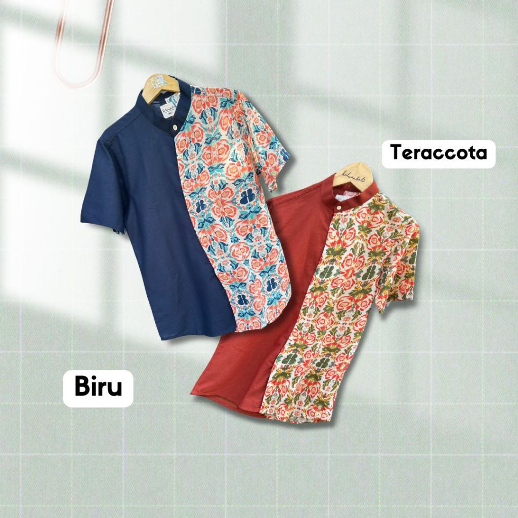 Kemeja Pria Nirmala HaluanBali - Raya Series - Kemeja Lebaran Premium untuk Hari Raya