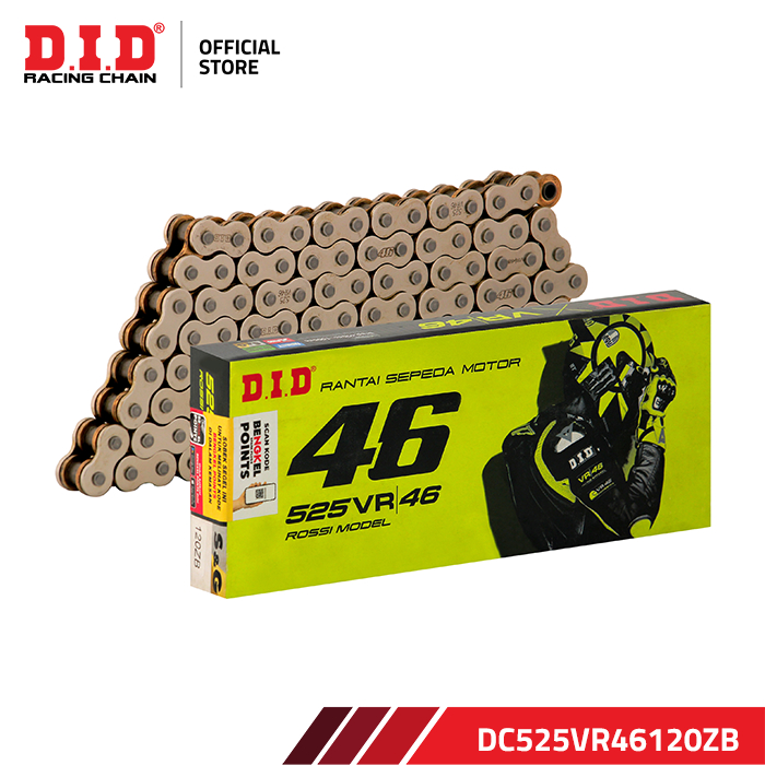 Drive Chain / Rantai Motor DID 525 VR46
