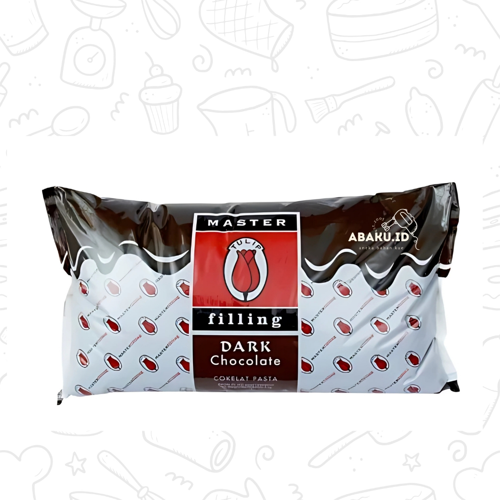 

SELAI COKLAT TULIP 5 KG / PASTA DARK CHOCOLATE FILLING 5 KG