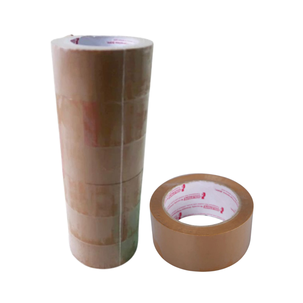 

[PCS/Slop] MAPLE TERMURAH LAKBAN BENING COKLAT 48MM GOLDTAPE 100 YARD ORIGINAL
