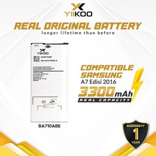 YIIKOO Baterai Samsung Galaxy J7 Prime G610 J4 Plus J6 Plus J4+ J6+ J415 J610 A7 2016 A710 Batre Bat