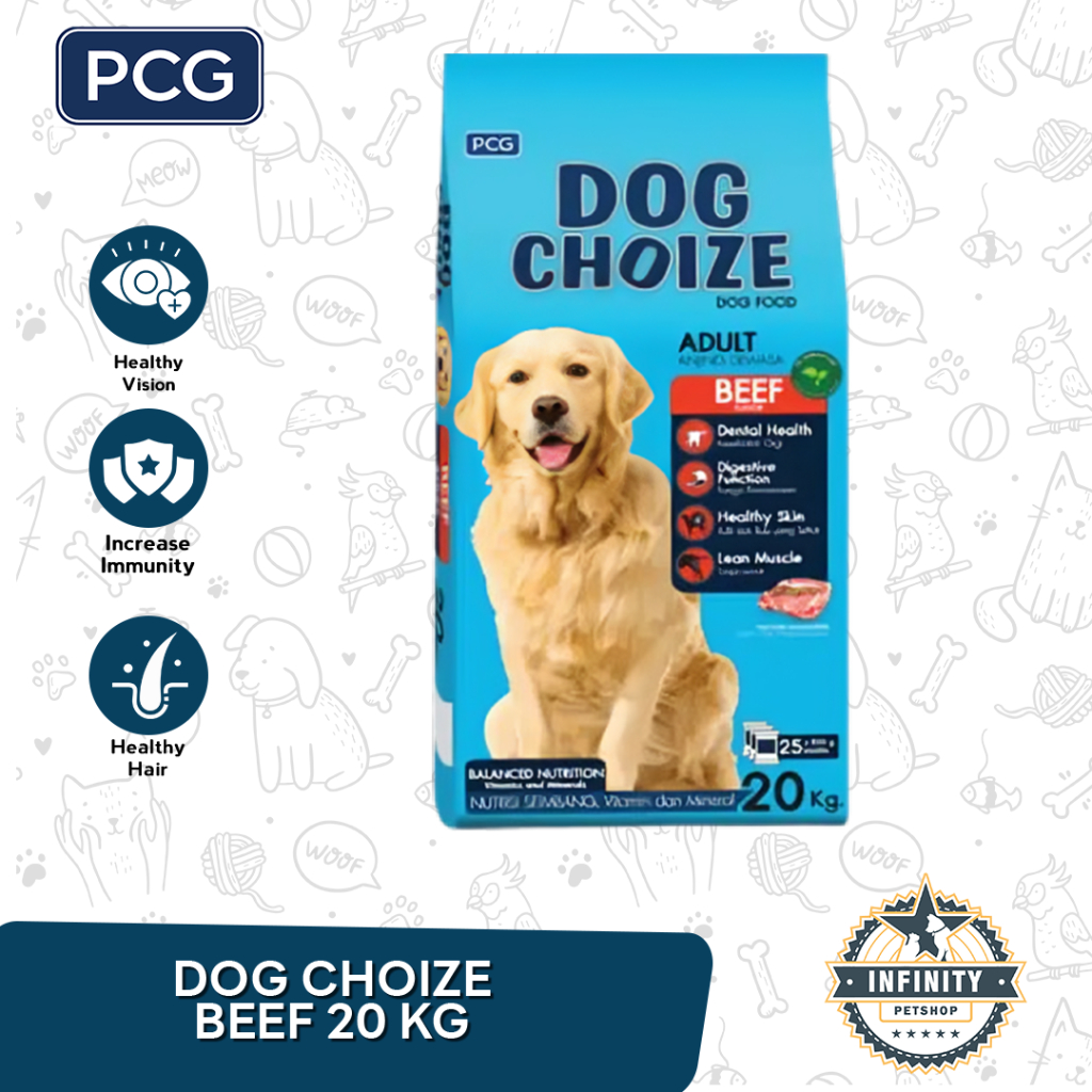 Makanan Anjing Dog Choize Beef 20 Kg Dog Food Choize 20 Kg